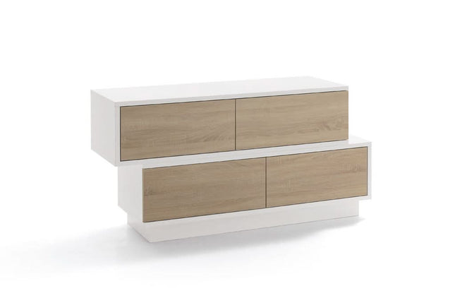 Spintelė Swing, rudai baltos spalvos