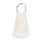 Tipsų paletė ALMOND su žiedu, pieno spalvos WZ2, 50 vnt. - Beauty Kit