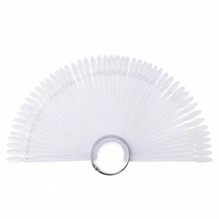 Tipsų paletė ALMOND su žiedu, skaidri, 50 vnt. - Beauty Kit