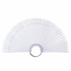 Tipsų paletė ALMOND su žiedu, skaidri, 50 vnt. - Beauty Kit