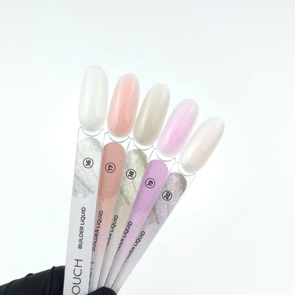 TOUCH Builder Liqiud savaime išsilyginantis skystas statybinis gelis 01, 15ml - Beauty Kit