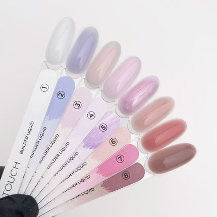 TOUCH Builder Liqiud savaime išsilyginantis skystas statybinis gelis 02, 15ml - Beauty Kit