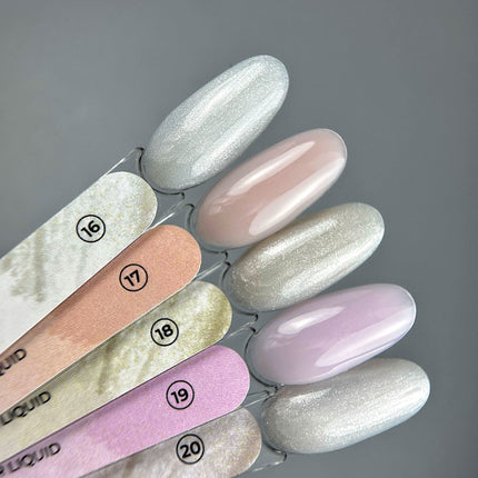 TOUCH Builder Liqiud savaime išsilyginantis skystas statybinis gelis 20, 15ml - Beauty Kit