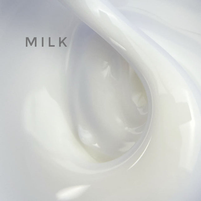 TOUCH Cover Base elastinga kamufliažinė bazė Milk 30ml – profesionali nagų bazė salonams