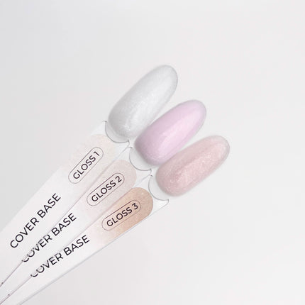 TOUCH Cover Base kamufliažinė bazė Gloss 1, 13ml - Beauty Kit