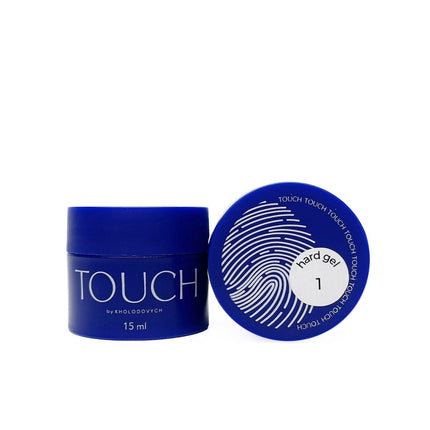 Profesionalus TOUCH Hard Gel 15ml nagų skulptūravimui – tankios konsistencijos UV/LED kietinamas gelis