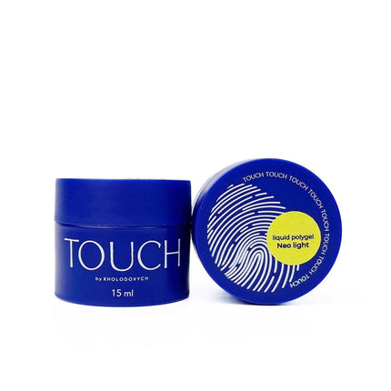 TOUCH 15ml Aqua polygel aplikacija – ilgalaikis nagų modeliavimas profesionaliems kosmetologams
