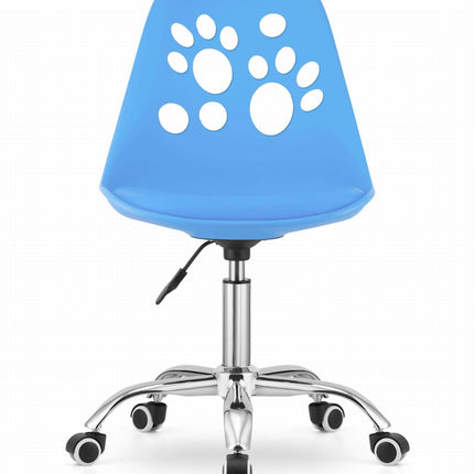 Vaikiška kėdė PRINT, mėlyna - Beauty Kit