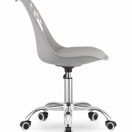 Vaikiška kėdė PRINT, pilka - Beauty Kit