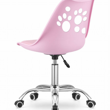 Vaikiška kėdė PRINT, rožinė - Beauty Kit
