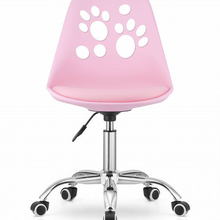 Vaikiška kėdė PRINT, rožinė - Beauty Kit