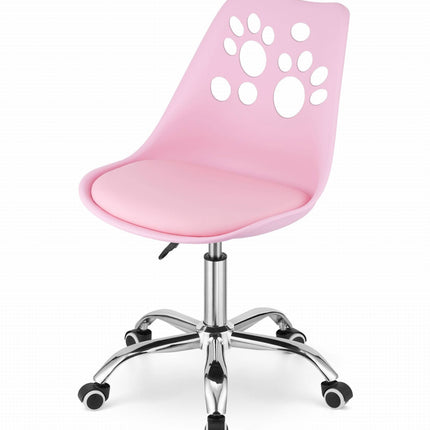 Vaikiška kėdė PRINT, rožinė - Beauty Kit