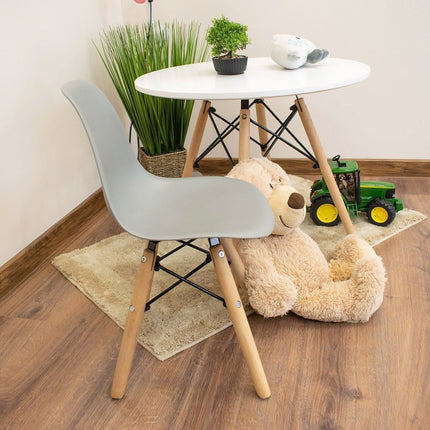 Vaikiška kėdutė ZUBI, pilka - Beauty Kit