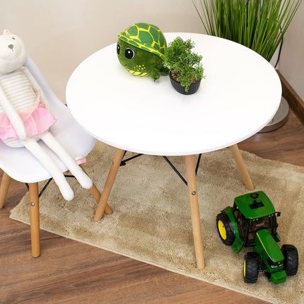 Vaikiškos kėdutės ZUBI, baltos, 2 vnt. - Beauty Kit