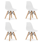 Vaikiškos kėdutės ZUBI, baltos, 4 vnt. - Beauty Kit