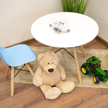 Vaikiškos kėdutės ZUBI, mėlynos, 4 vnt. - Beauty Kit