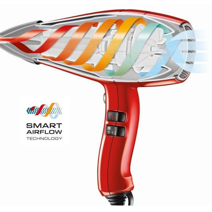 VALERA SILENT JET 8500 IONIC plaukų džiovintuvas, 2000W, raudonas - Beauty Kit