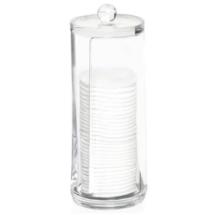 Vatos diskelių laikiklis, permatomas - Beauty Kit