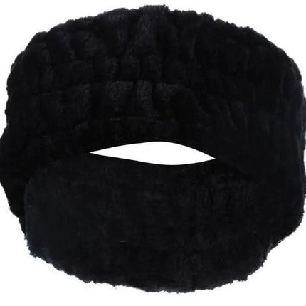 Veliūrinė galvos juosta, juoda - Beauty Kit