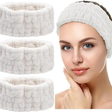 Veliūrinė galvos juosta, pilka - Beauty Kit