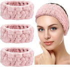 Veliūrinė galvos juosta, rožinė - Beauty Kit