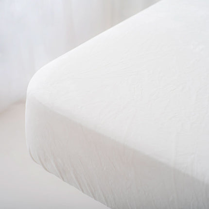 Velour Cover Set for Treatment Couch HABYS PRESTIA, White - details