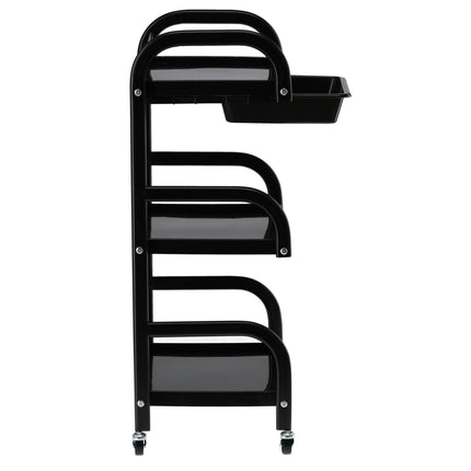 Vežimėlis grožio salonui ST019, juodas - Beauty Kit