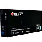 Vienkartinės nitrilinės pirštinės Berry Black M, juodos