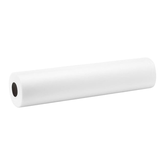ACTIVESHOP vienkartinis flizelino paklotas 20g 80cm×100m baltas ritinys kosmetologiniam gultui salonams