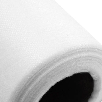 Baltas flizelino paklotas gulto paviršiui – vienkartinis neaustinis ritinys procedūroms, 60cm pločio