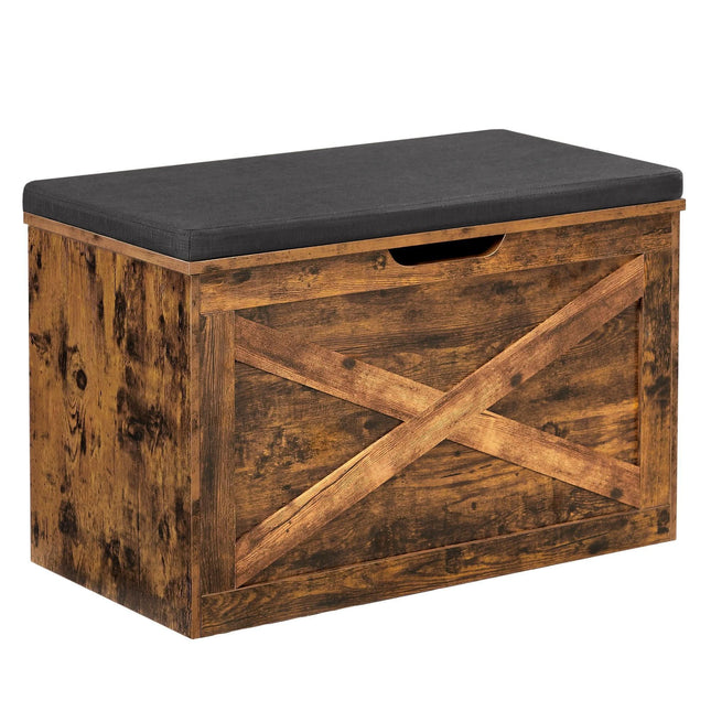 Vintažinė daiktadėžė su sėdyne LHS056X01 - Beauty Kit