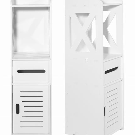 Vonios spintelė 80cm x 8, balta - Beauty Kit