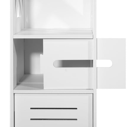 Vonios spintelė 80cm x 8, balta - Beauty Kit