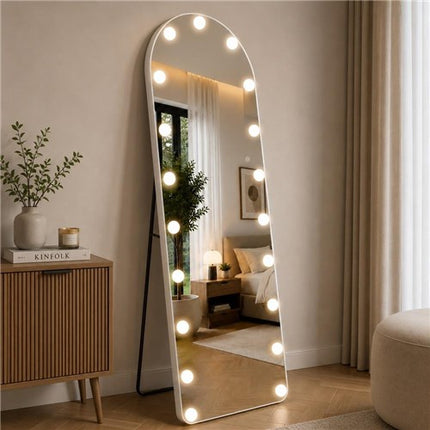 Veidrodis su LED apšvietimu HOLLYWOOD WA-H01, 160×50 cm