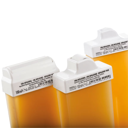 XANITALIA depiliacijos vaško kasetė LARGE HONEY, 100 ml - Beauty Kit