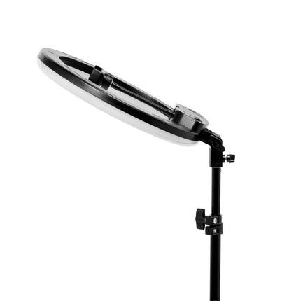 Žiedinė LED lempa Ring Light 13 col. su stovu 36 W, juoda - nuotrauka 8