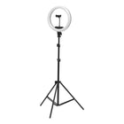 Žiedinė LED lempa Ring Light 13 col. su stovu 36 W, juoda